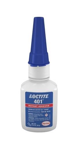 Loctite - Colle 401 multi-usages - matérieux poreux 20g - LOCTITE - 1919340