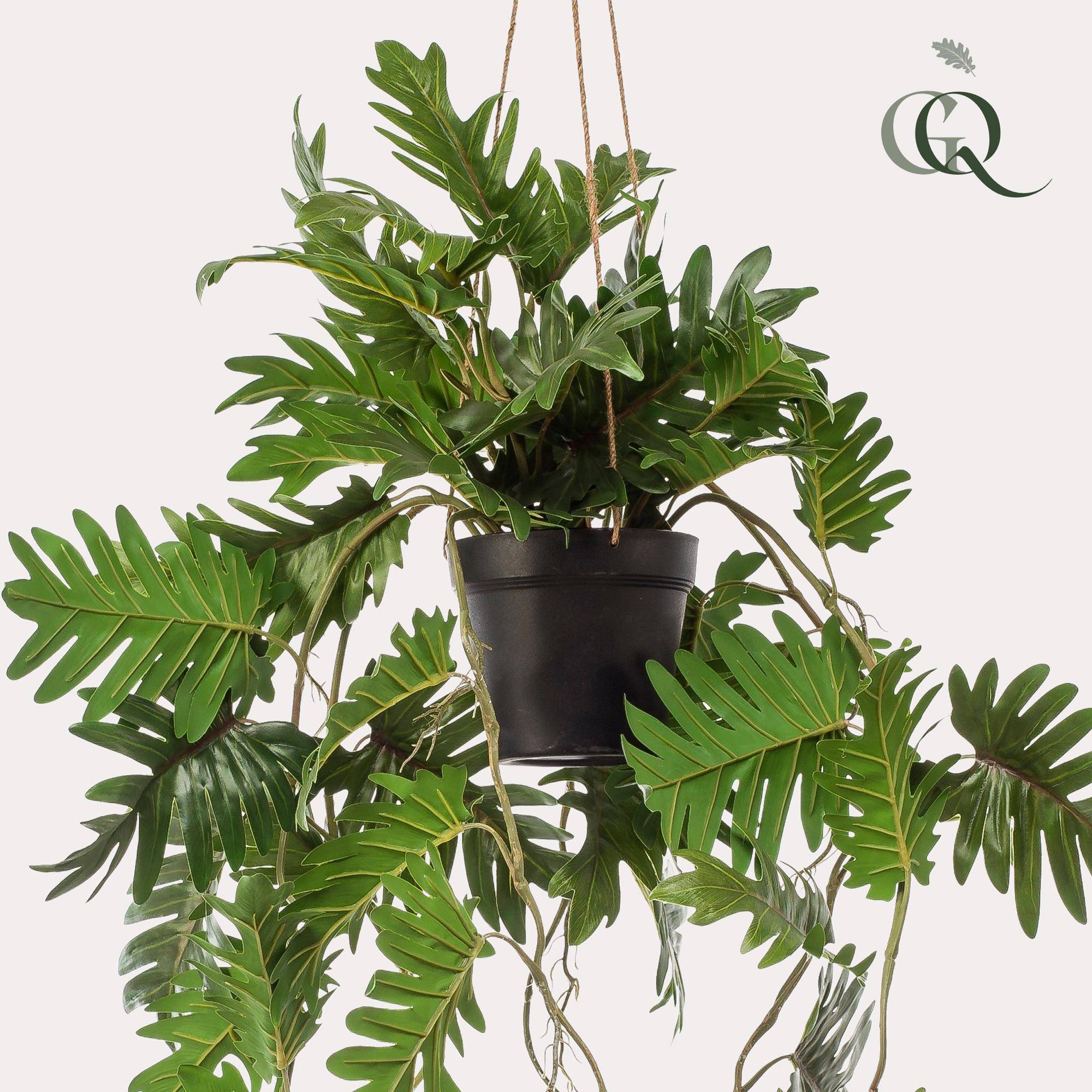 La Green Touch - Philodendron plante artificielle - h80cm, Ø18cm- La Green Touch - Imagen 2