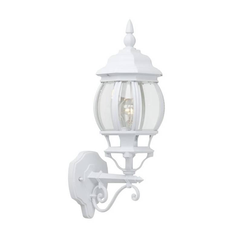 Brilliant - Brilliant - Istria Applique Extérieure - Coloris Blanc - Aluminium/verre E27 1x60w - Imagen 3