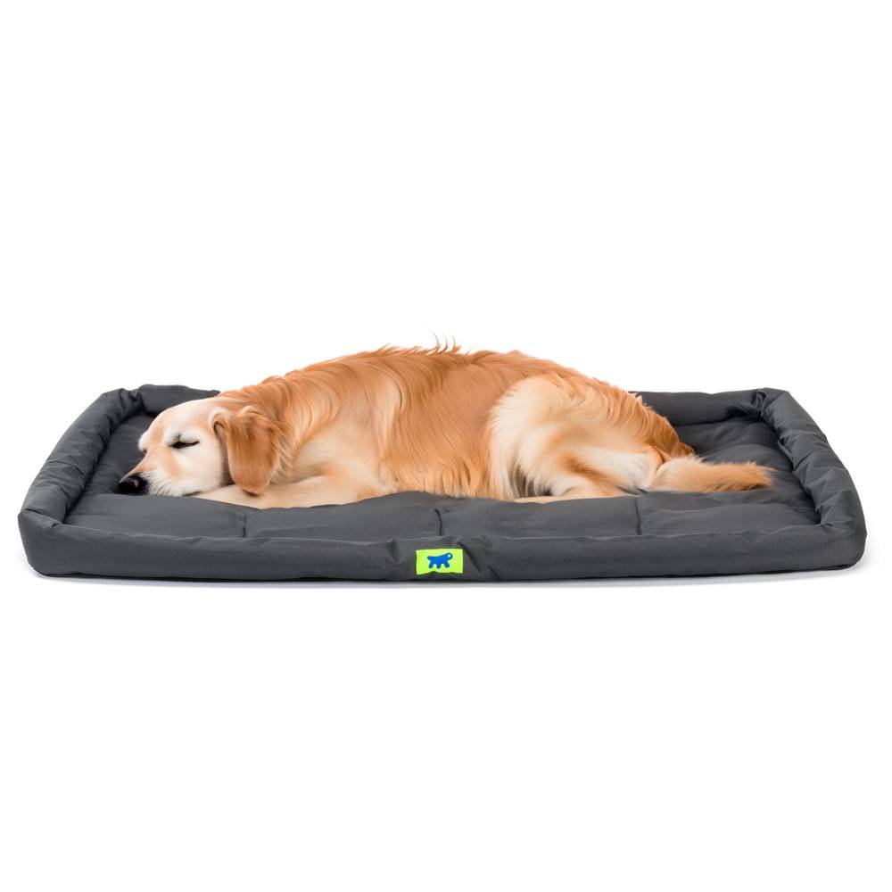 Ferplast - Ferplast Panier Chien Coussin Chien Grande Taille Tissu anti-rayures Matelas pour chien imperméable 107 x 66 x 5 cm.Noir - Imagen 4