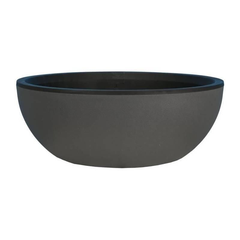 Riviera - Riviera - Coupe Pot De Fleurs - Granit D40 - Gris - Imagen 1