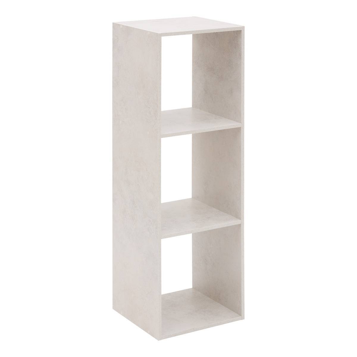 Étagère Mix'N Modul 3 cases rectangulaire 32x34,5cm beige - 5five