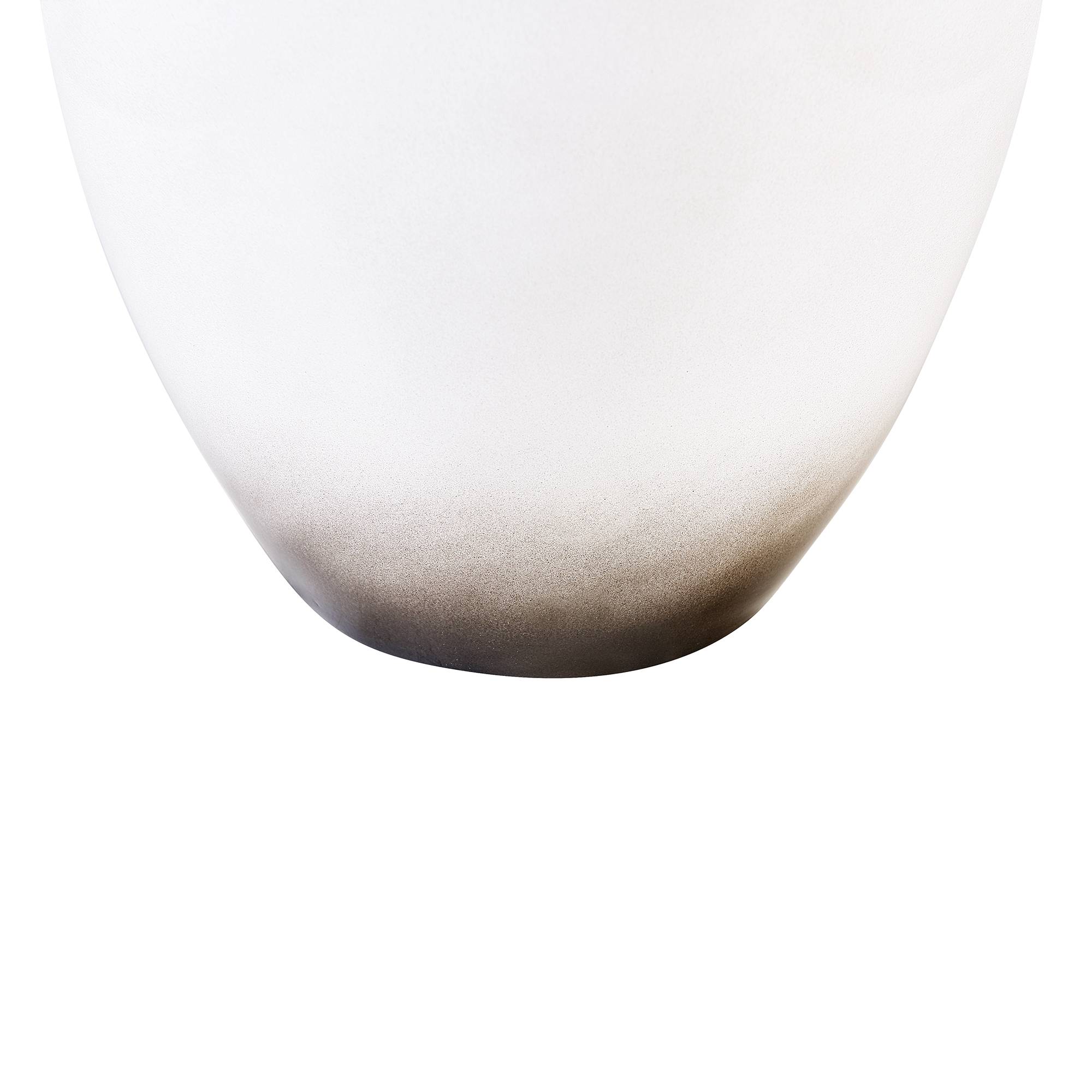 Beliani - Vase décoratif Terre cuite Blanc BAEZA - 20x20x36- Beliani - Image 6