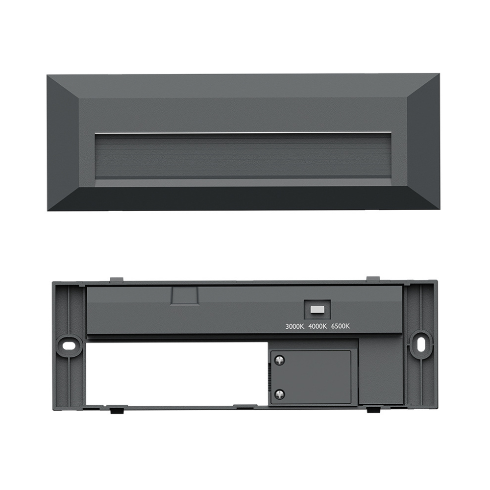 Applique murale LED VEKTA-B 3en1 3W 180lm IP65 Anthracite - Image 5