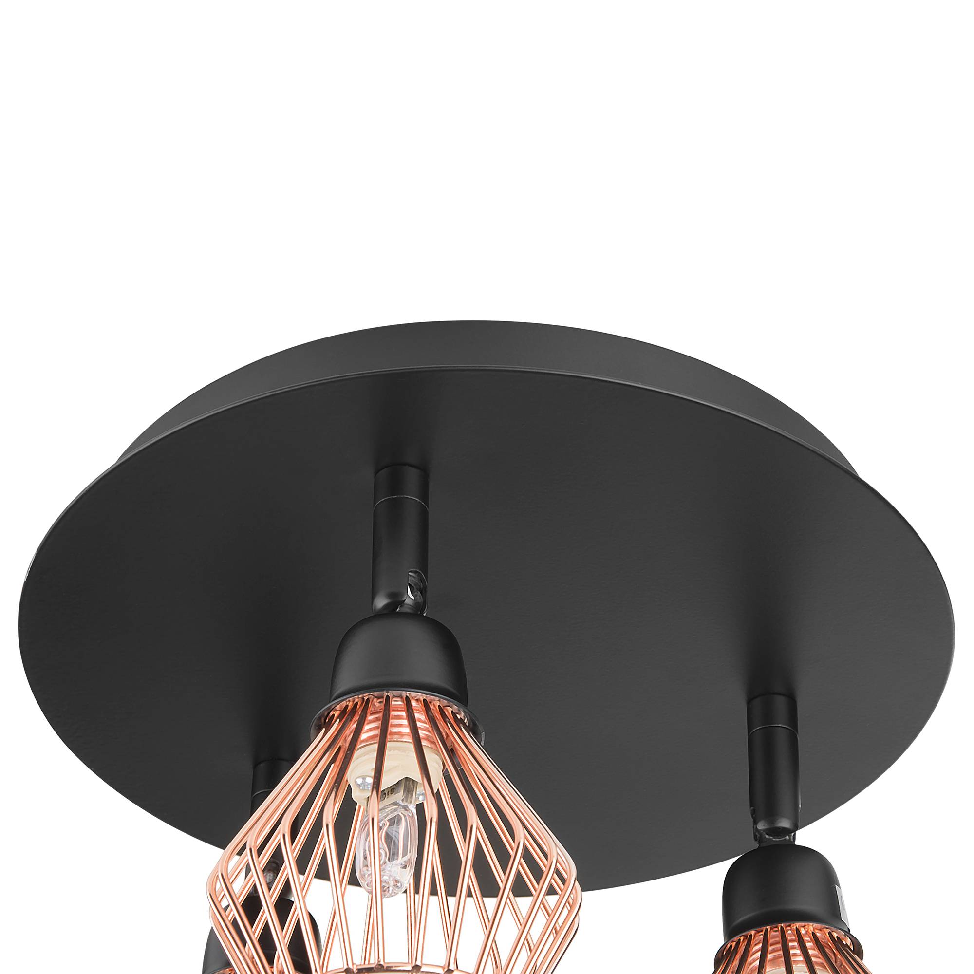 Beliani - Lampes projecteur Métal Noir VOLGA - 23x23x20- Beliani - Image 4