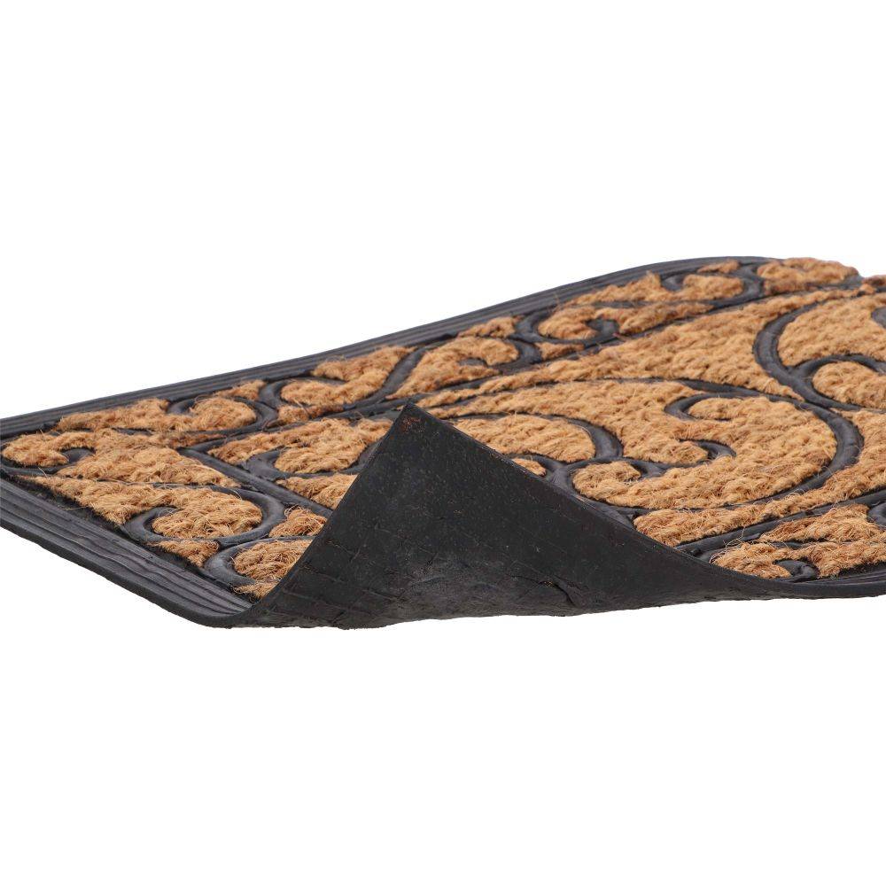 Esschert Design - Paillasson en caoutchouc coco Arabesque XL Best For Boots - Imagen 4
