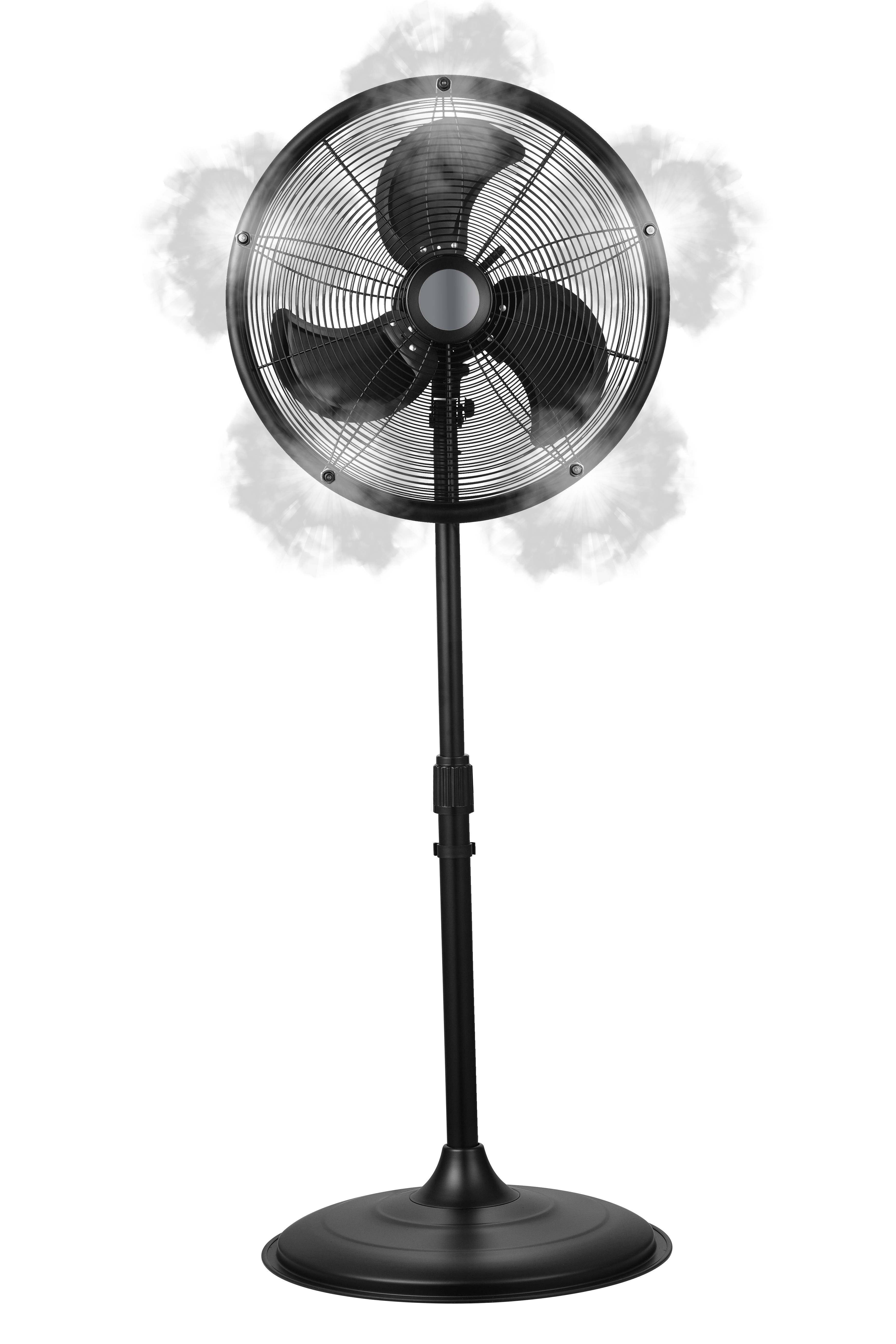 O'Fresh - Ventilateur brumisateur extérieur 145 cm – 3 vitesses – Oscillation 90° – Raccordement direct à l'eau – O'FRESH - Imagen 3