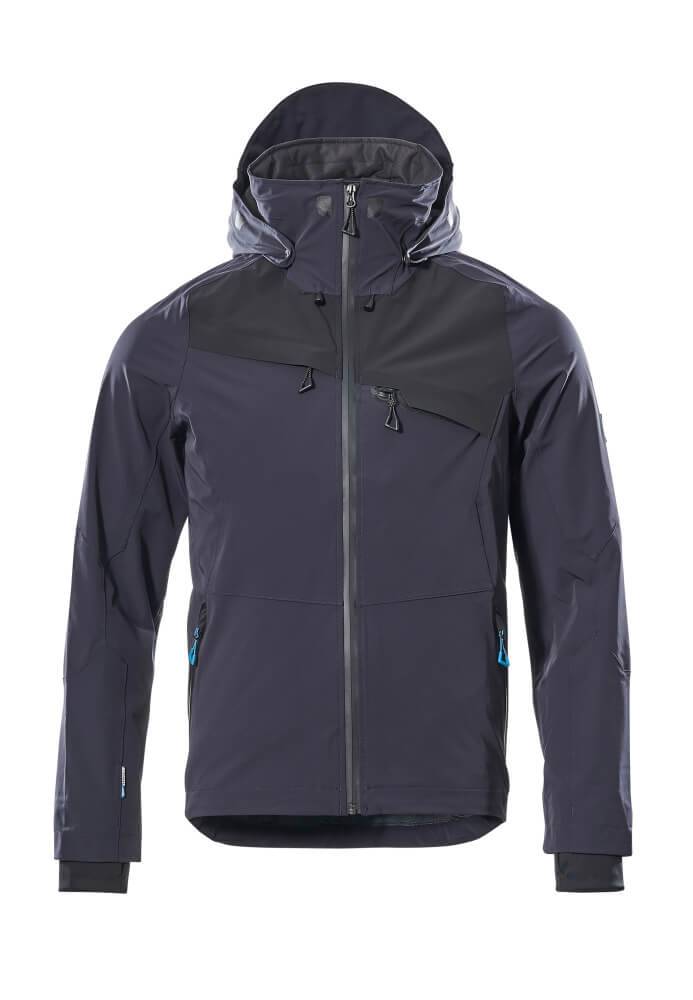 Mascot - Veste professionnelle d'extérieur imperméable Advanced - Taille XXL - Marine foncé / Noir - MASCOT - 17001-411-01009 2XL