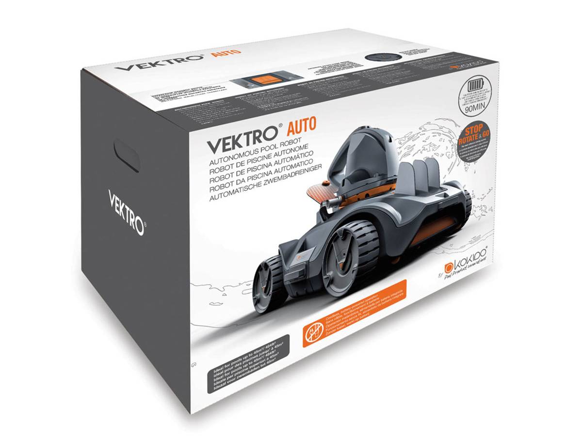 Robot de piscine sans fil Vektro Auto - Kokido - Image 1