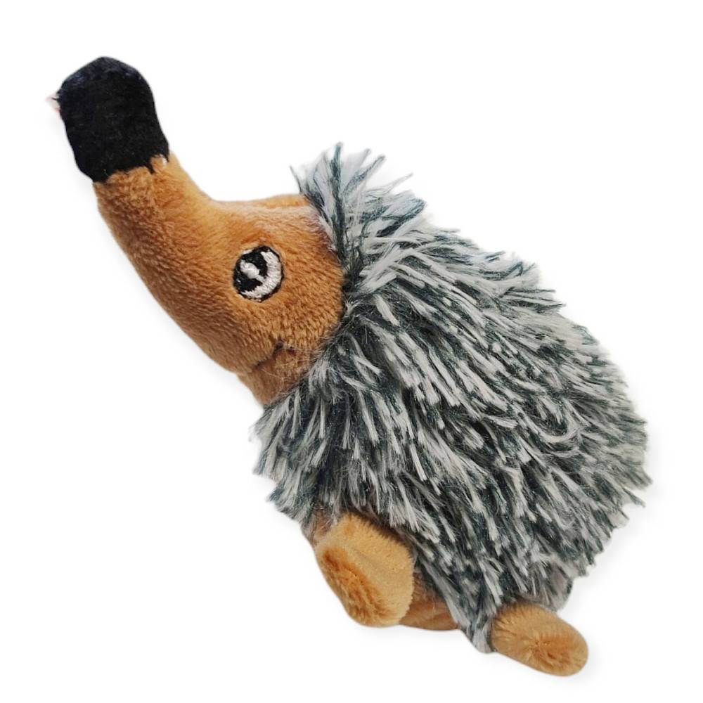 Animallparadise - Hérisson bébé en peluche pour chiens taille 12cm - Imagen 1