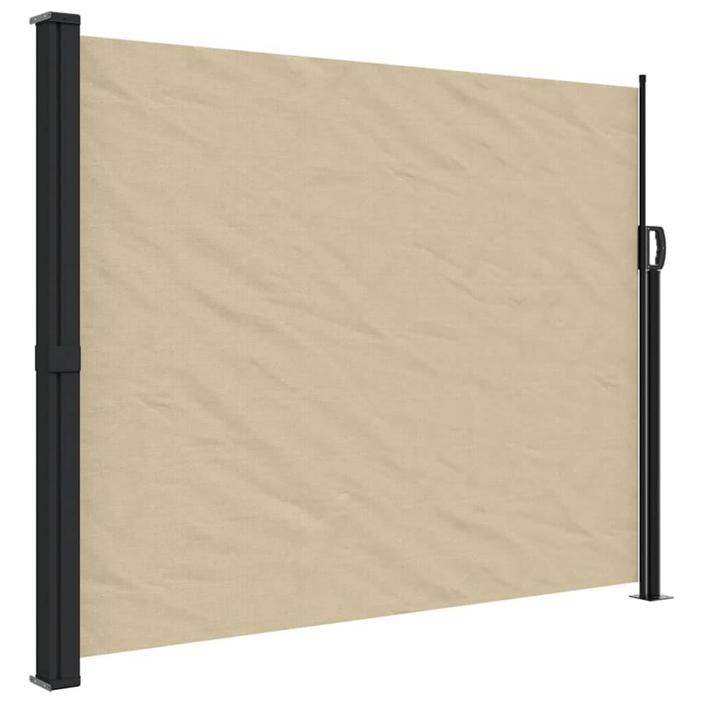 Maison Chic - Store Banne - Auvent latéral rétractable beige 160x600 cm - MEUBLE PRO-JU4961 - Image 1