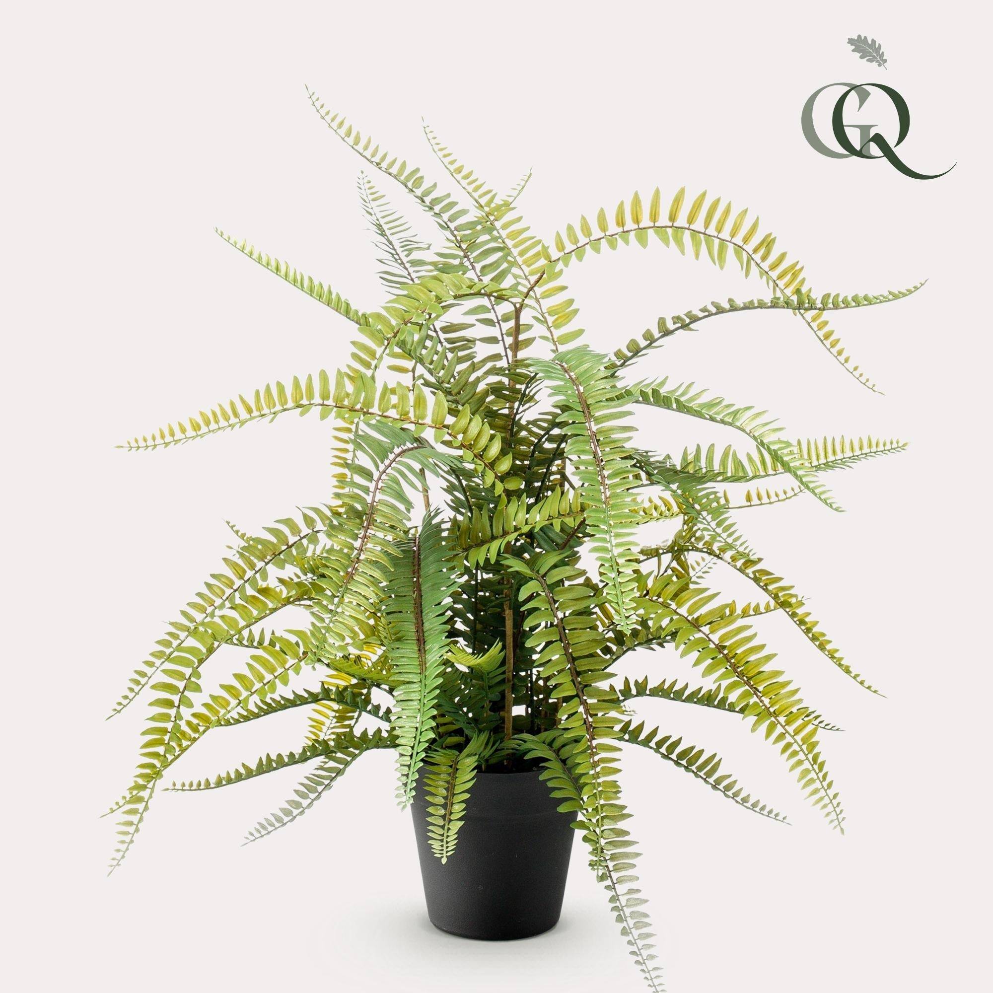 La Green Touch - Fougère de Boston plante artificielle - h70cm, Ø15cm- La Green Touch - Imagen 2