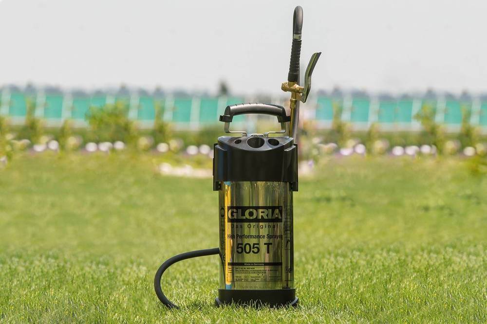 Gloria - Gloria -  505 T - Pulverisateur En Acier Inoxydable Haute Performance De 5l Avec Buse Et Lance Laiton - Imagen 2