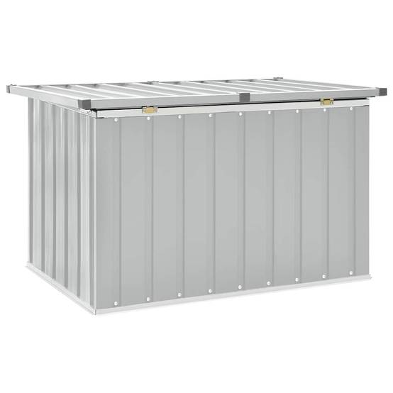 PANGIVO - Coffre de rangement acier galvanisé gris 109 x 67 x 65 cm - PANGIVO - Image 6