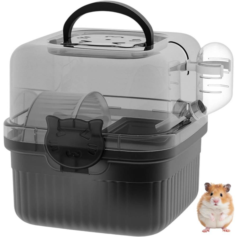 DtopbuyAge - Cage de transport pour grand hamster, chinchilla et hérisson DtopbuyAge