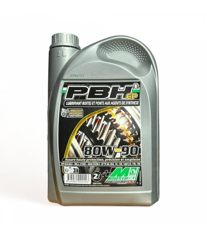 Helington - Huile de transmission 80w-90 pour boites et ponts API GL4/GL5 - 2 L - MinervaOil - Image 1