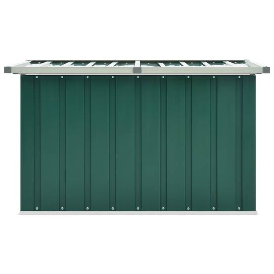 Coffre de rangement acier galvanisé vert 109 x 67 x 65 cm - PANGIVO - Image 5