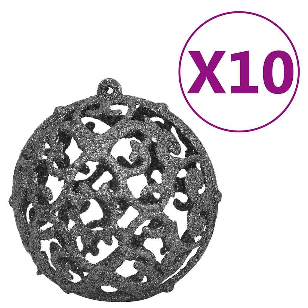 Vidaxl - Arbre de Noël artificiel pré-éclairé/boules pommes de pin 210cm vidaXL 3077701 - Image 8