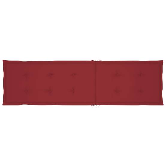 Bain de soleil - Transat - Chaise longue repose-pied et coussin Acacia solide - MEUBLE PRO-JU6681 - Image 8