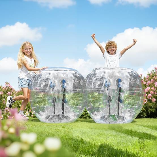 Vevor - VEVOR Bulles gonflables transparentes 1.2m (2pcs), PVC 0.8mm, pour jeux en plein air, adolescents/adultes. - Image 8