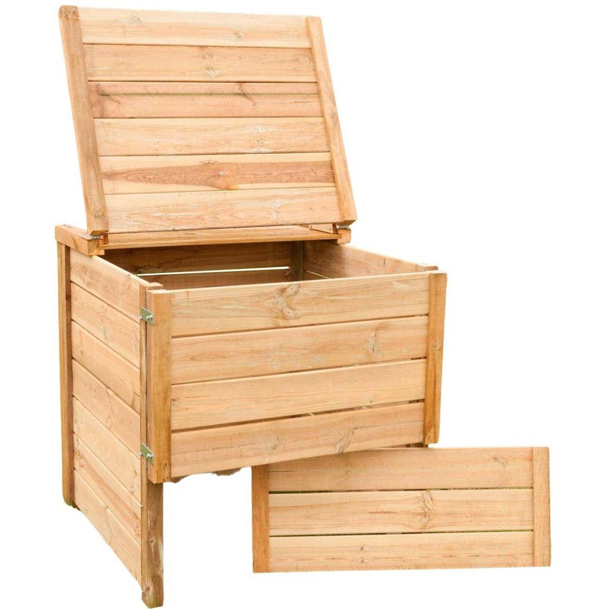 Sauvegarde58 - Composteur de jardin en bois Douglas du Morvan PEFC 650 litres - Imagen 1