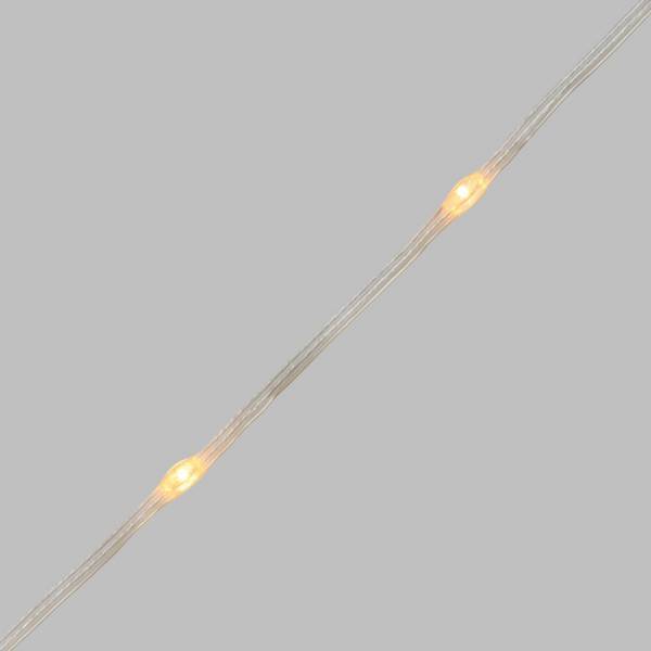 Lotti - Guirlande lumineuse gouttes 30m 400 LED haute luminosité ambrée 8 modes lumière câble transparent IP44 Lotti - Imagen 5
