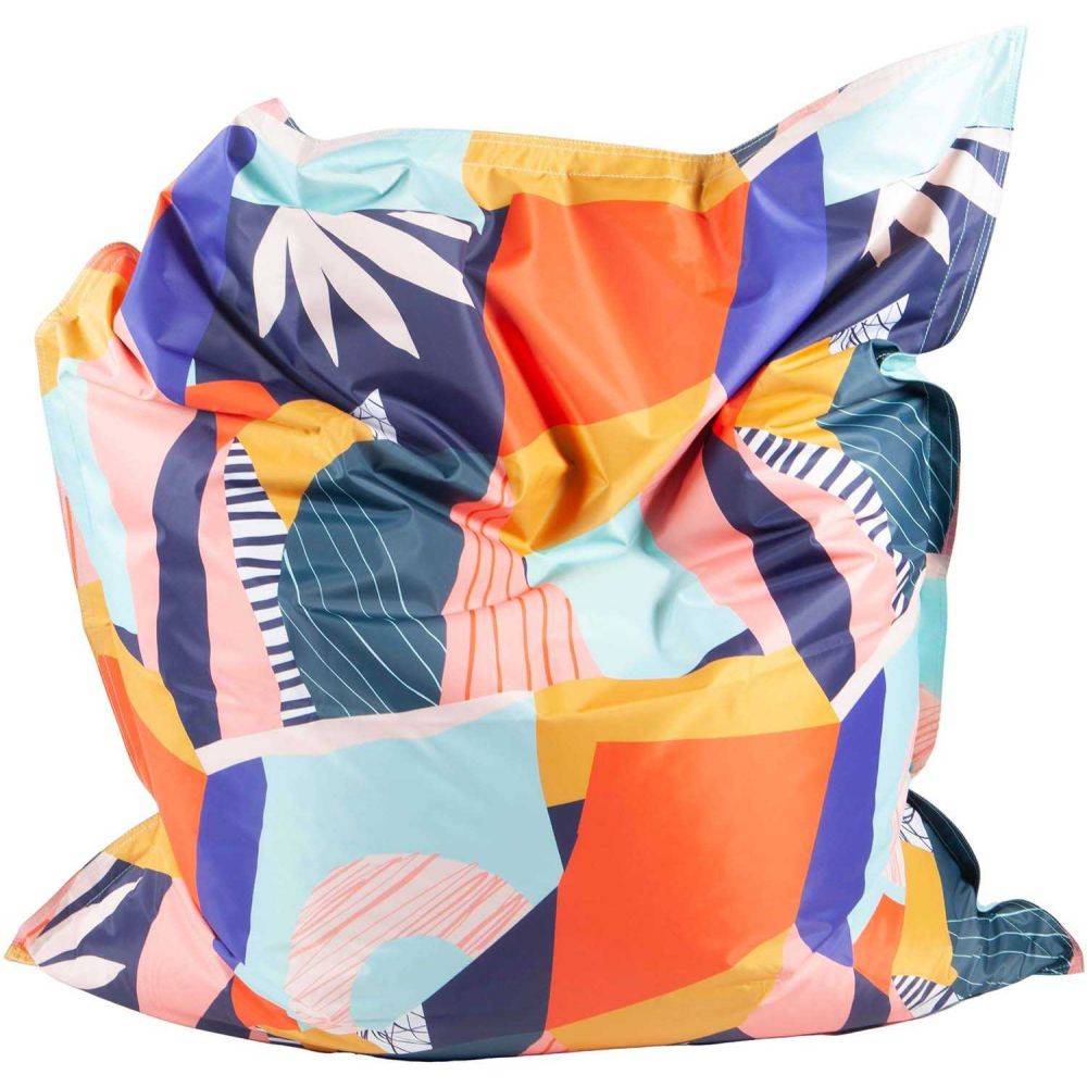 Jardindeco - Maxi coussin imprimé intérieur extérieur 140 x 180 cm - Imagen 4