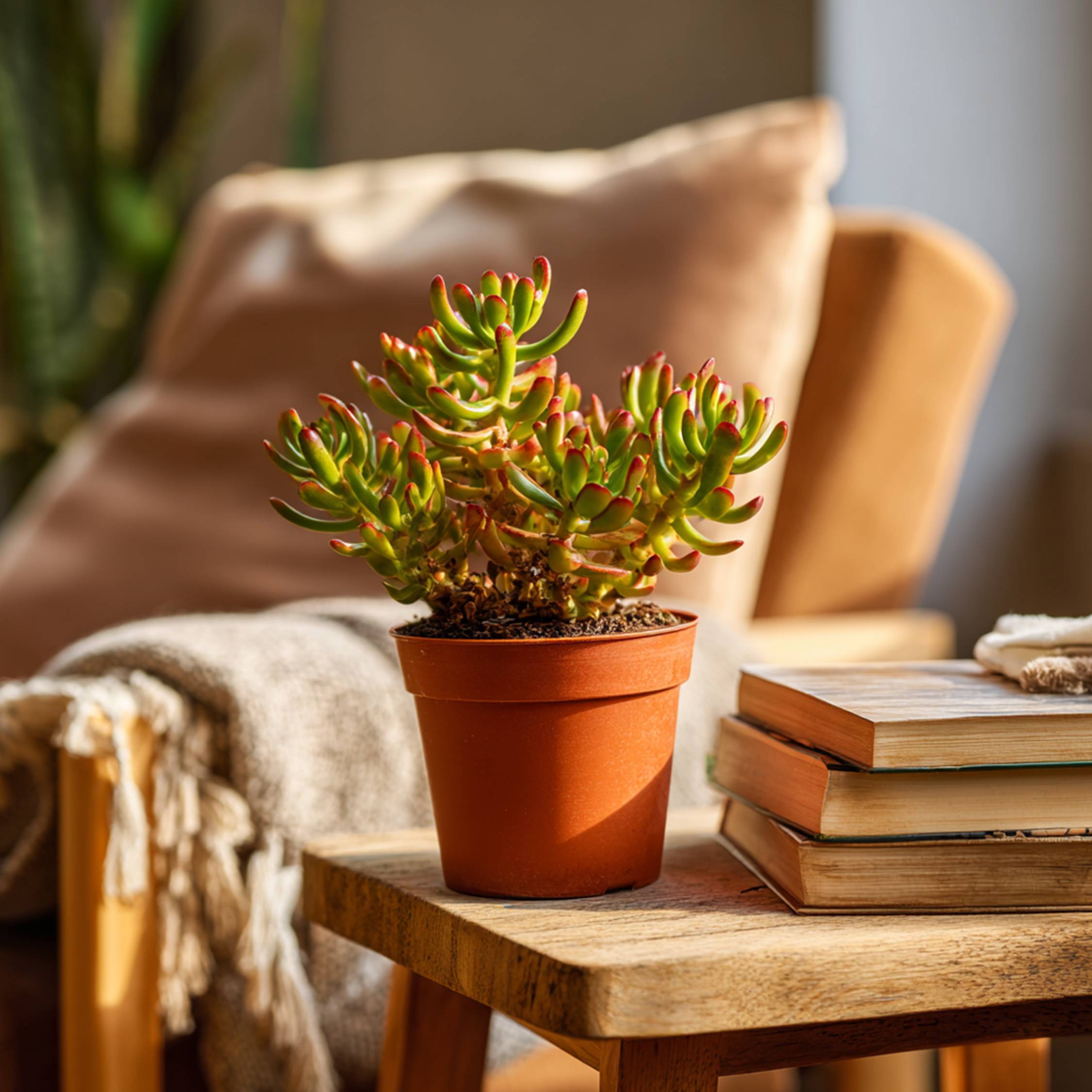 Plant In A Box - Arbre de jade - Lot 2 - Crassula ovata 'Hobbit' - Hauteur 10-20cm - ⌀12cm - Image 3