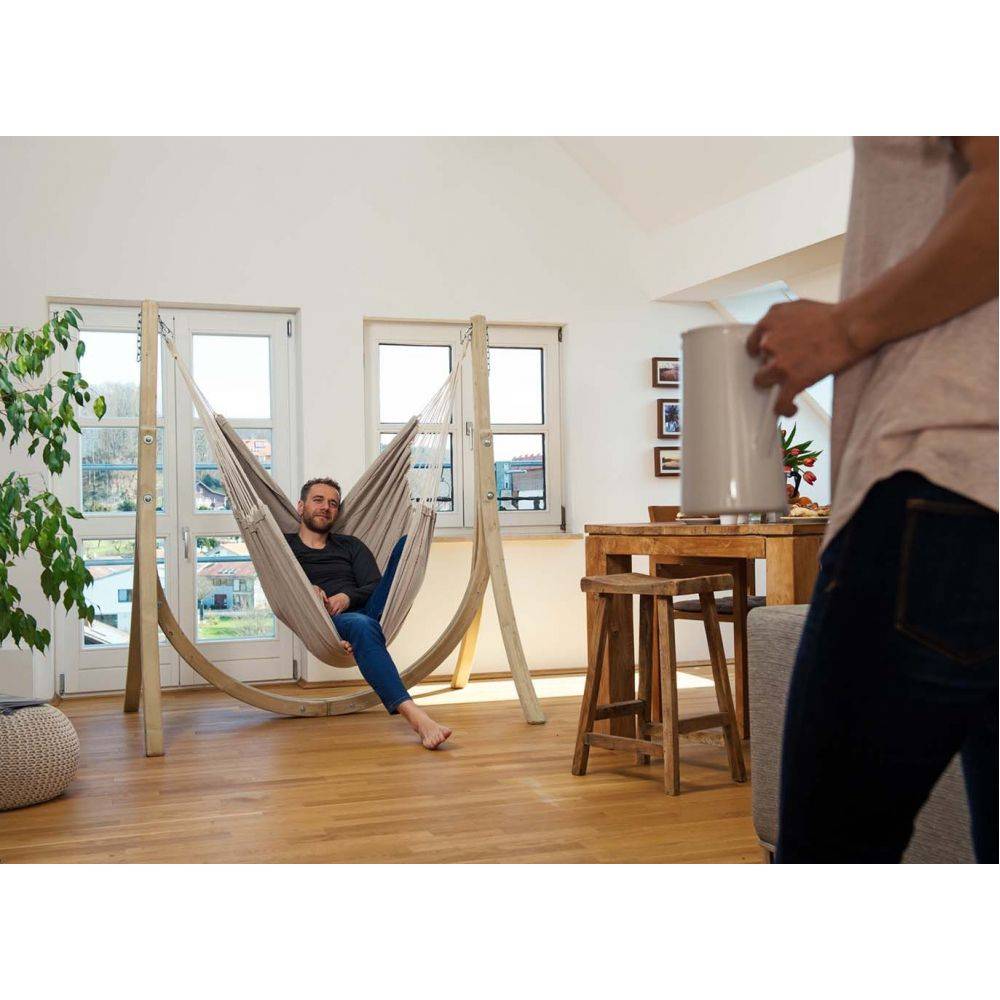 Amazonas - Fauteuil suspendu brésilien artisanal King Size - Imagen 4