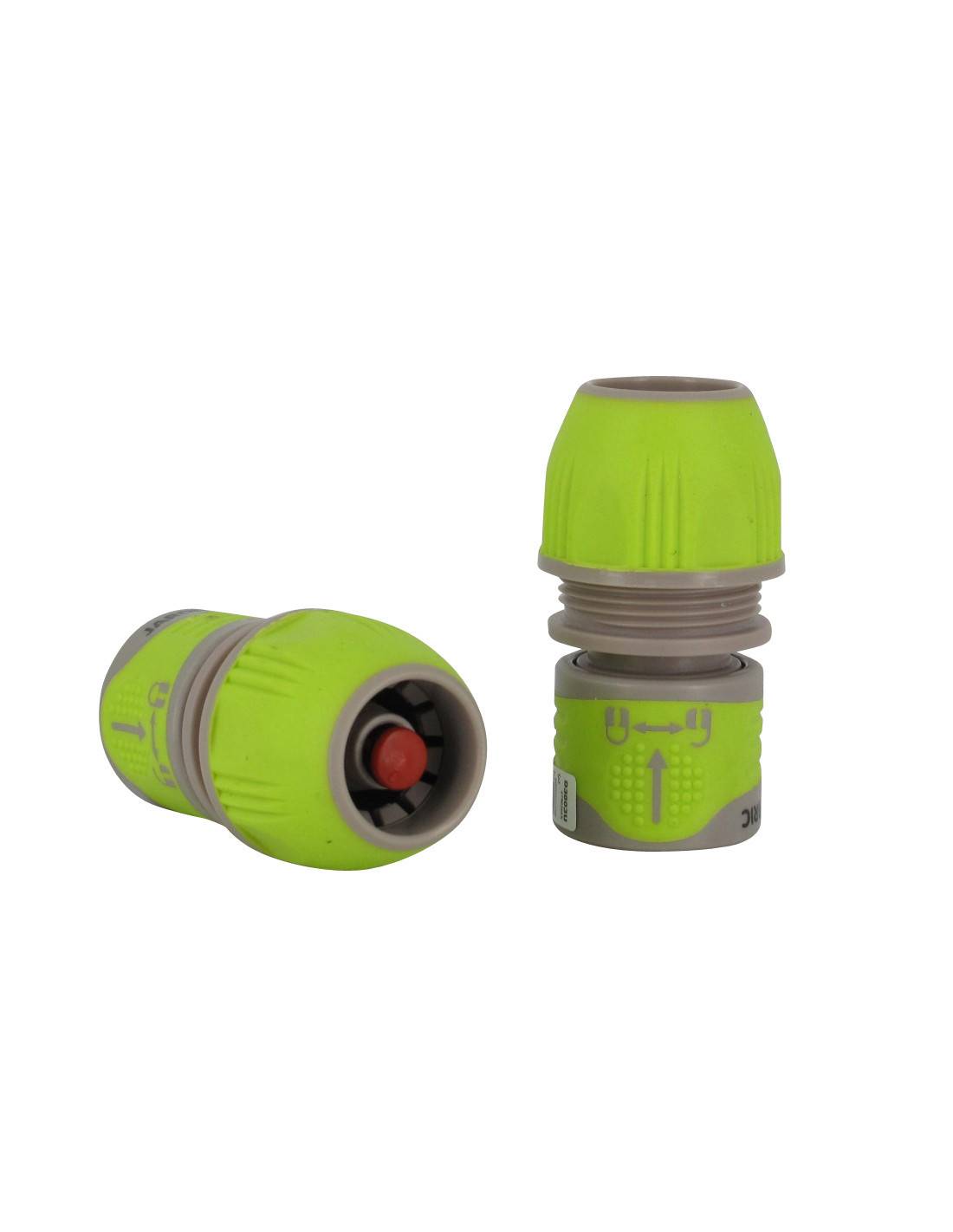2 Raccords Rapides Autostop - Tuyau diamètre 12/15/19 mm - Imagen 1