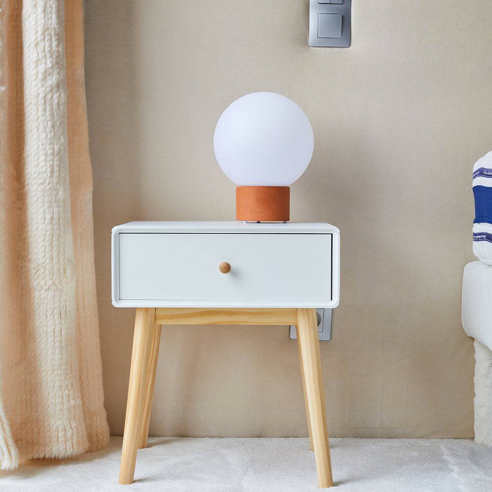 Lumisky - Lampe de table sans fil terre cuite TERRA H25cm - Imagen 8