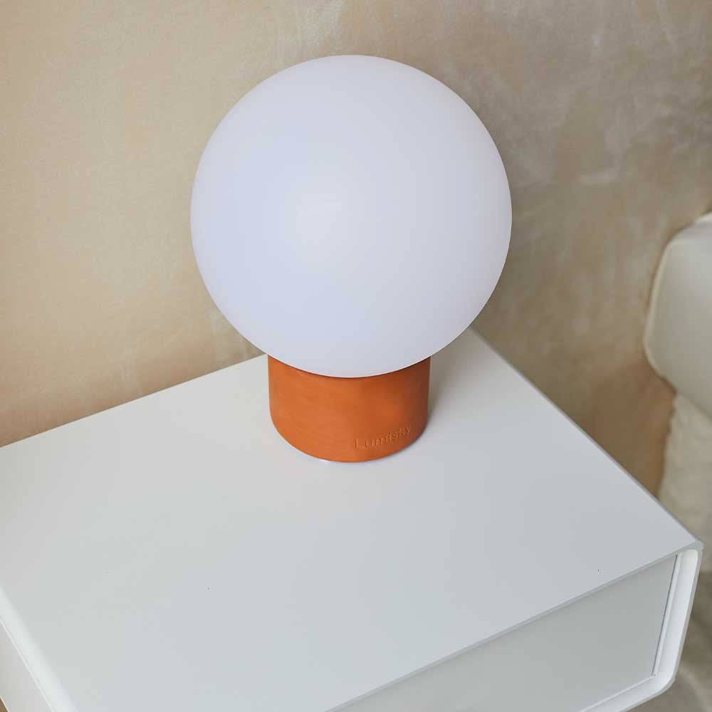 Lumisky - Lampe de table sans fil terre cuite TERRA H25cm - Imagen 7