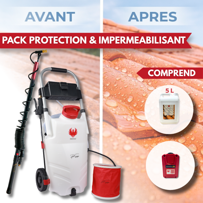 PRO SPRAYER EVO PHOENIX 1 BAT 5,10 OU 20L HYDRO'LEO + perche télescopique EVO 5.4 m - 5 L - Image 1