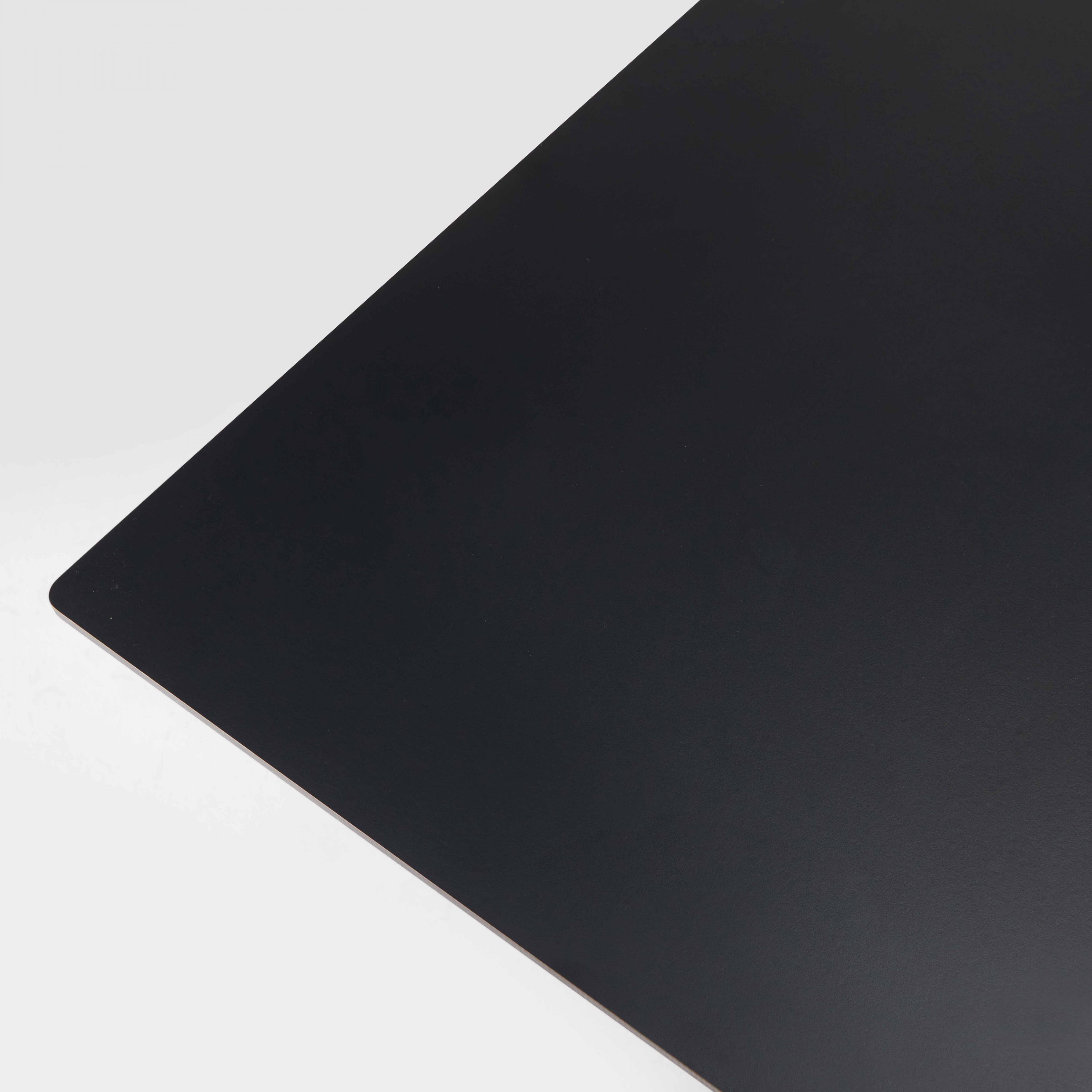 Oviala - Plateau de table stratifié 60x60 cm noir Opéra - Oviala - Imagen 6
