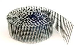 Norfix - 7200 Pointes en rouleau 64 x 2.5 mm 16° NORFIX NFX11406 plat zingué bichromaté 13µ annelées liaison fil cuivré Norfix - Imagen 2