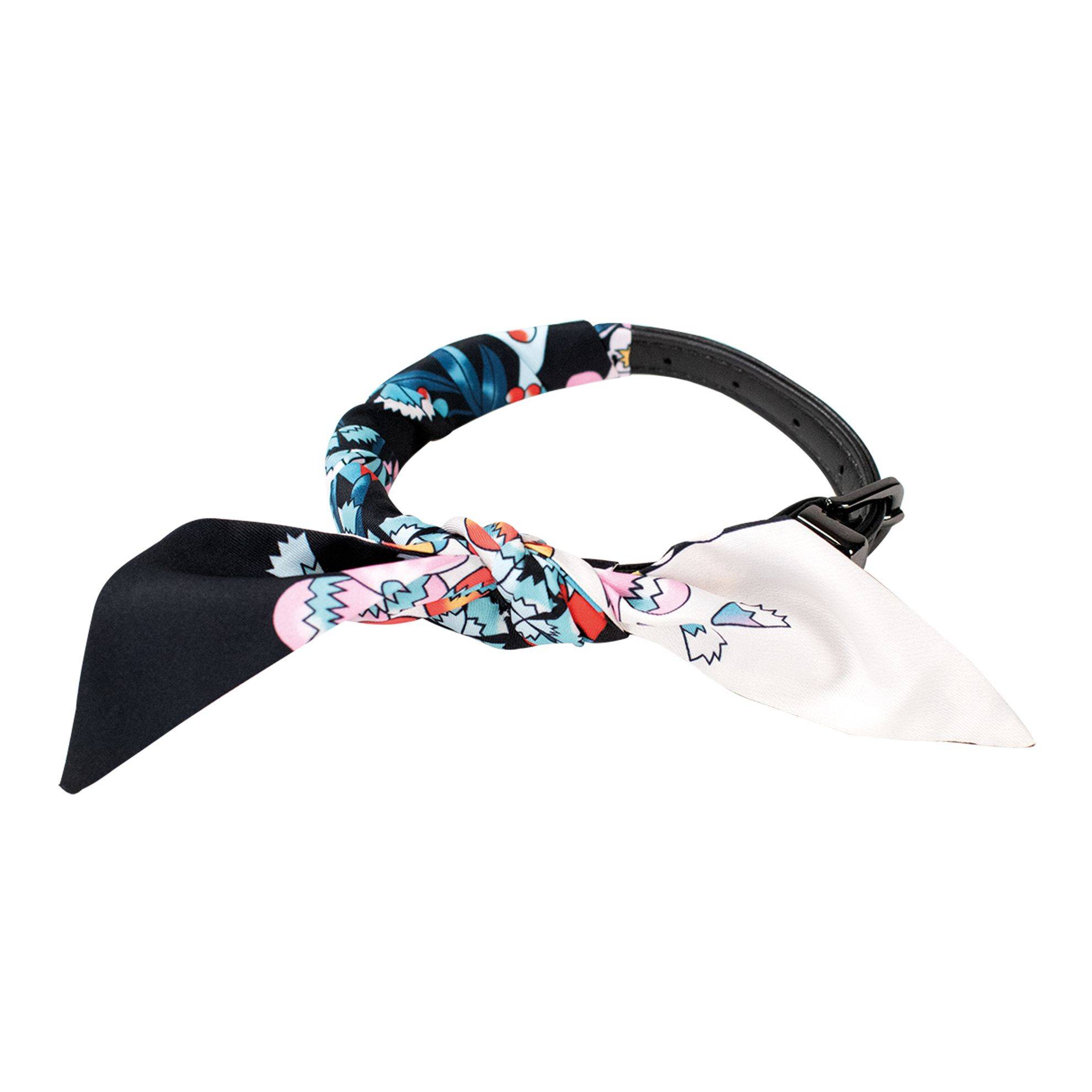 Collier chien So Chic Doogy Glam' Noir : T40 DOOGY GLAM