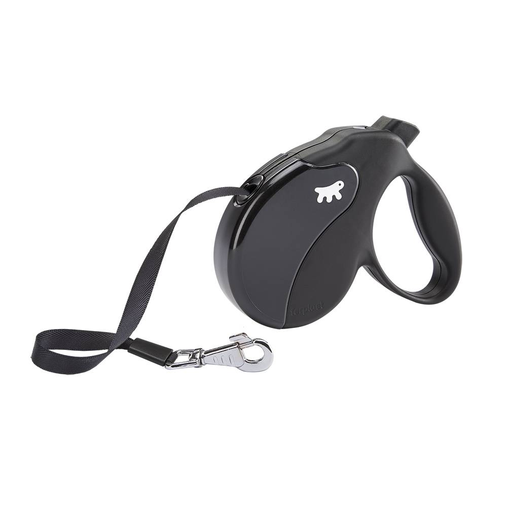 Ferplast - Ferplast Laisse Chien Enrouleur AMIGO MEDIUM, laisse pour chiens de taille moyenne jusqu'à 25 Kg. Max. 5 m de Sangle Extensible. Bouton de - Imagen 1