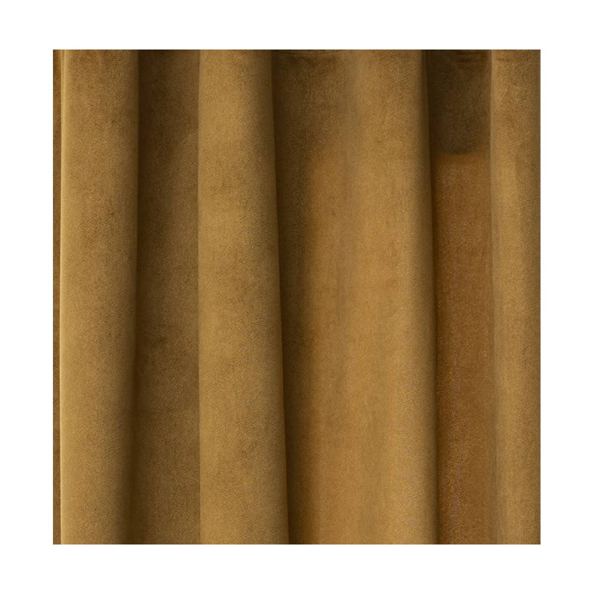 Atmosphera - Lot de 2 Rideaux à  œillets 140 x 260 cm Lilou Mordoré - Imagen 3