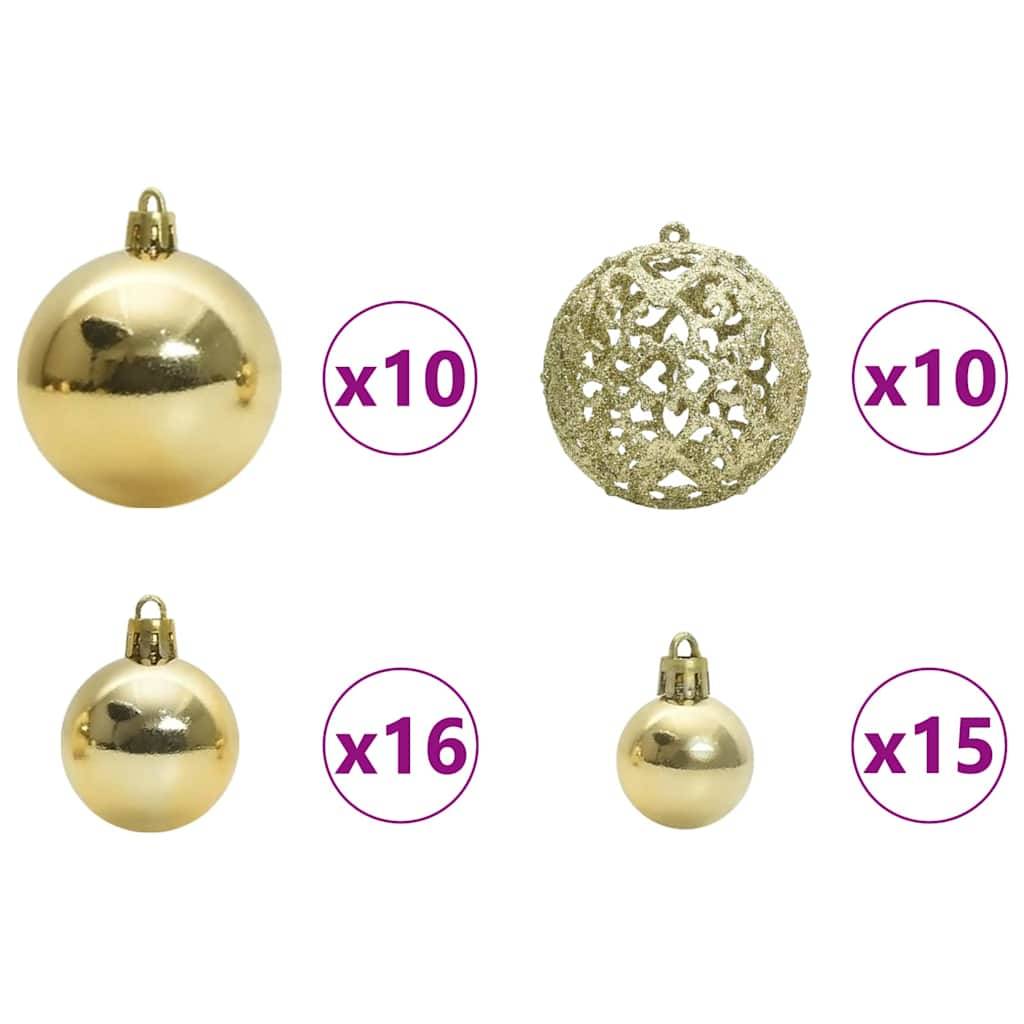Vidaxl - Sapin de Noël Rose 180 cm PVC vidaXL 3396433 - Image 9