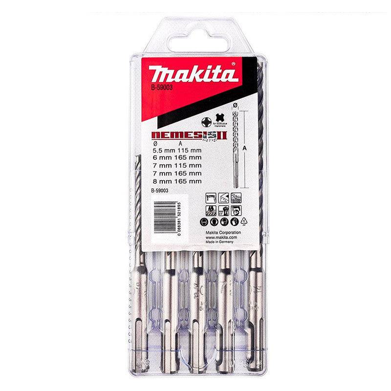 Makita - Coffret de 5 forets carbure MAKITA B-59003 à emmanchement SDS-Plus Makita - Imagen 1