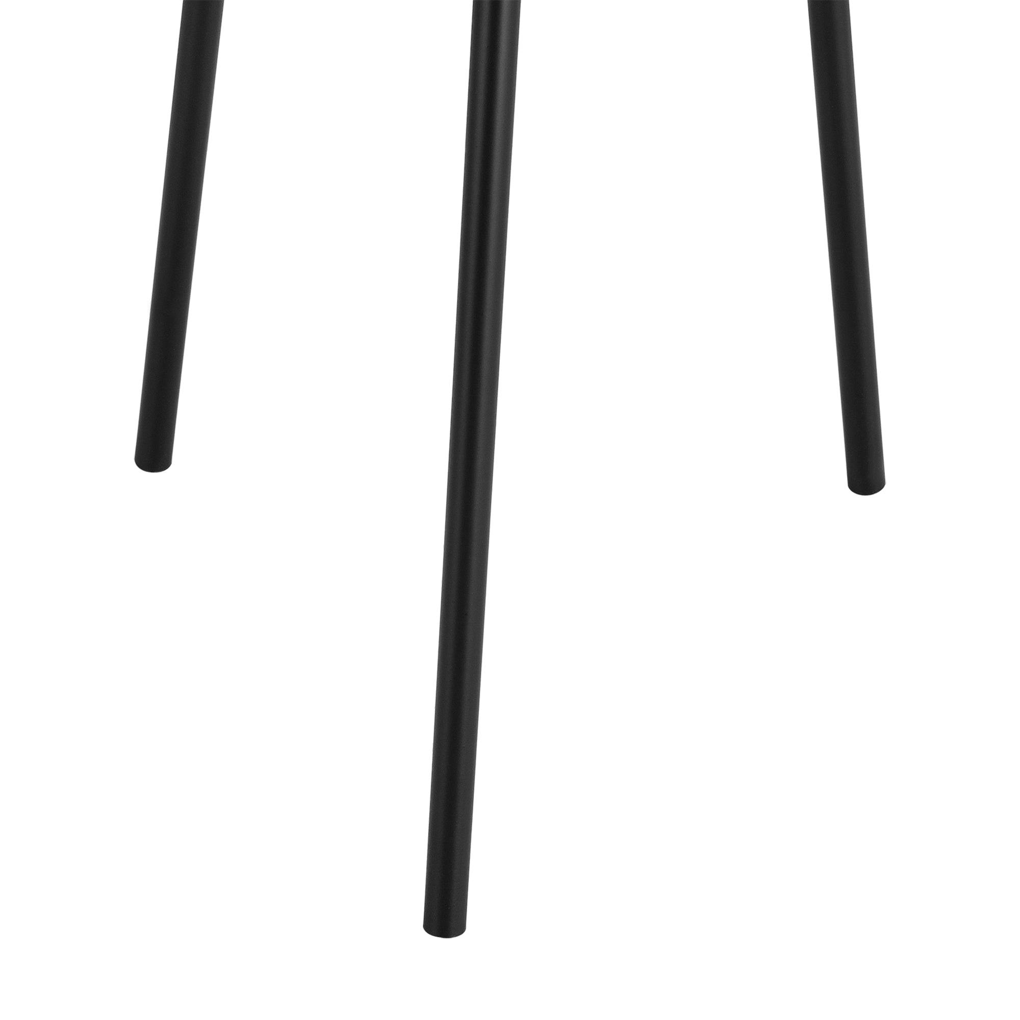 Lot de 2 supports de plantes set pots de fleur lot cache-pot ensemble bacs à fleurs vases métal tailles différentes noir - Image 4