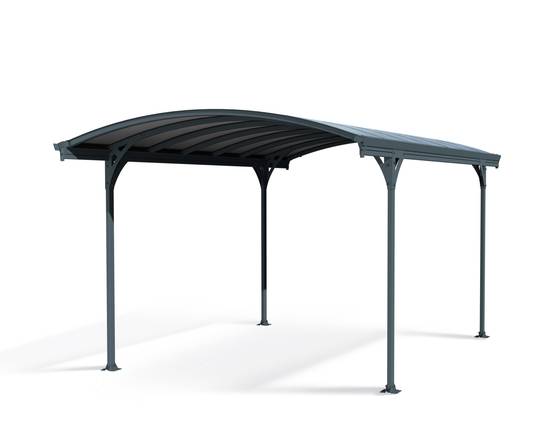 Canopia - Canopia Carport Vitoria 5,01 x 2,91 m Gris - Image 1