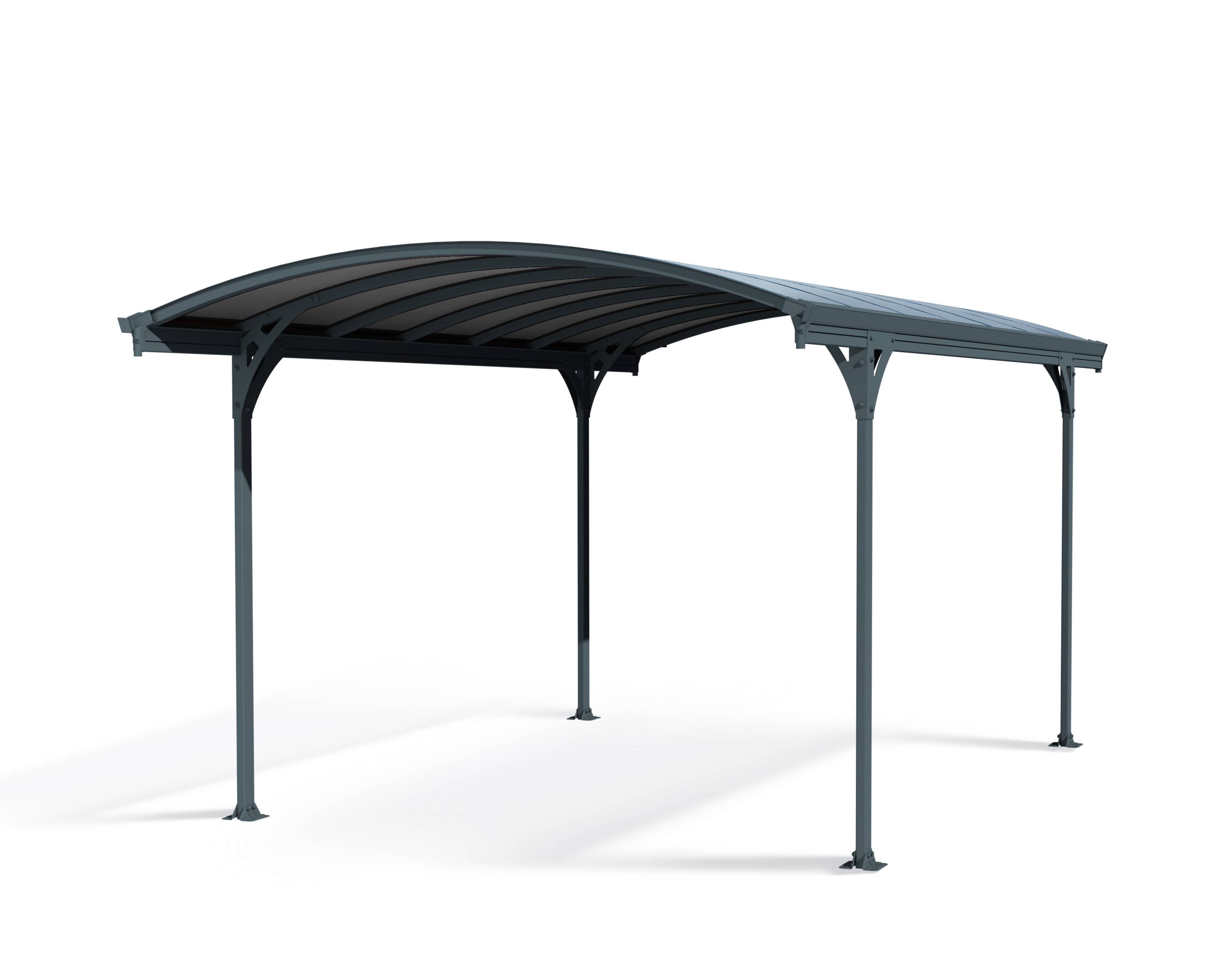 Canopia - Canopia Carport Vitoria 5,01 x 2,91 m Gris - Imagen 1