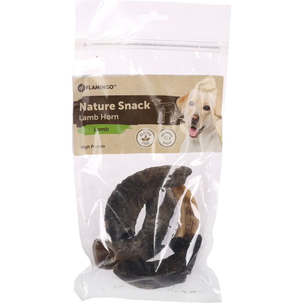 Friandise nature Corne d 'agneau 200 g pour chien - Imagen 2