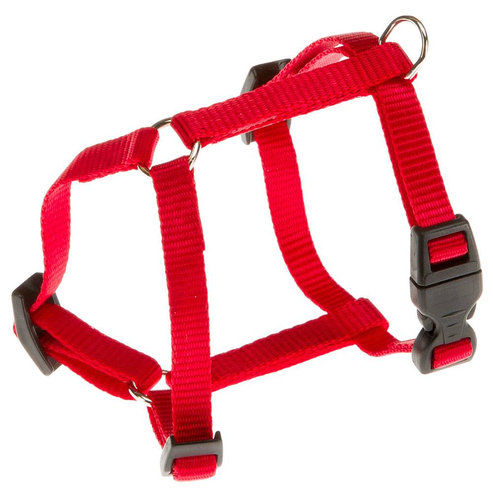 Ferplast - Ferplast Harnais Petit Chien CHAMPION XS, Harnais pour Chat Ajustable en 3 Points, Facile à Porter, Poitrine 25-38 cm. Rouge - Imagen 1