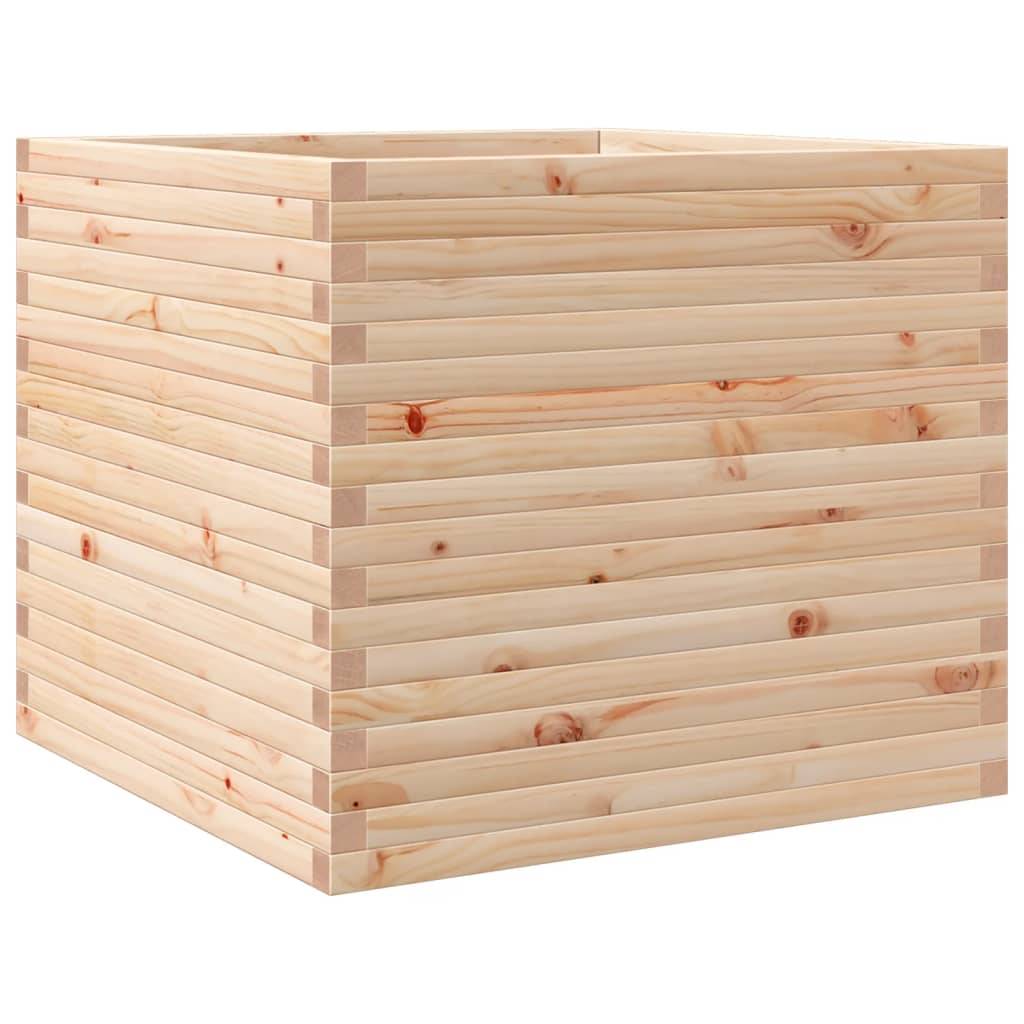 Maison Chic - Jardinière, Bac à fleurs, Pot de fleurs 80x80x68,5 cm bois de pin massif - Imagen 6
