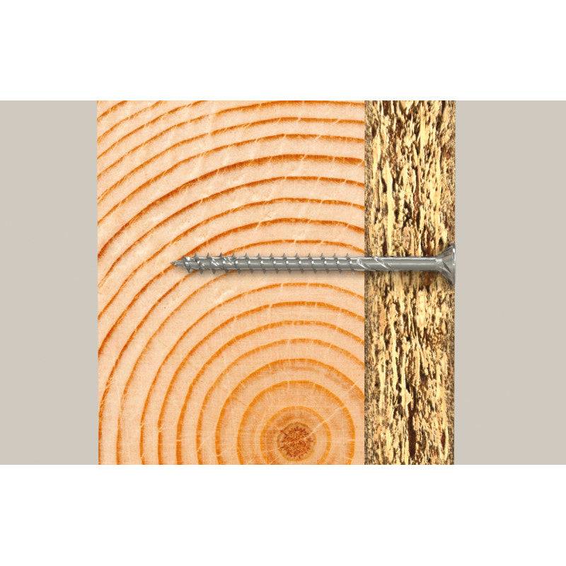 Fischer - Boîte de 200 vis PowerFast II FPF II CZP tête fraisée FISCHER empreinte PZ - zingué blanc - filetage partiel - taille Ø 4 x 50mm - FISCHER - Imagen 2