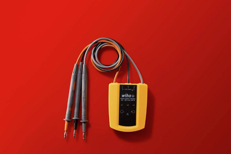 Testeur et indicateur de rotation de phase WIHA 100700 V AC Cat. IV - 45221 - Imagen 6