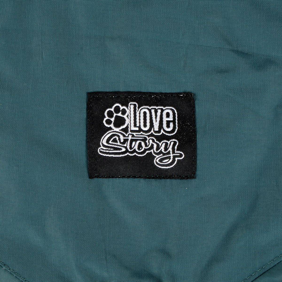 Love Story - Veste Imperméable Chien "Polaire" 40cm Émeraude - Image 7