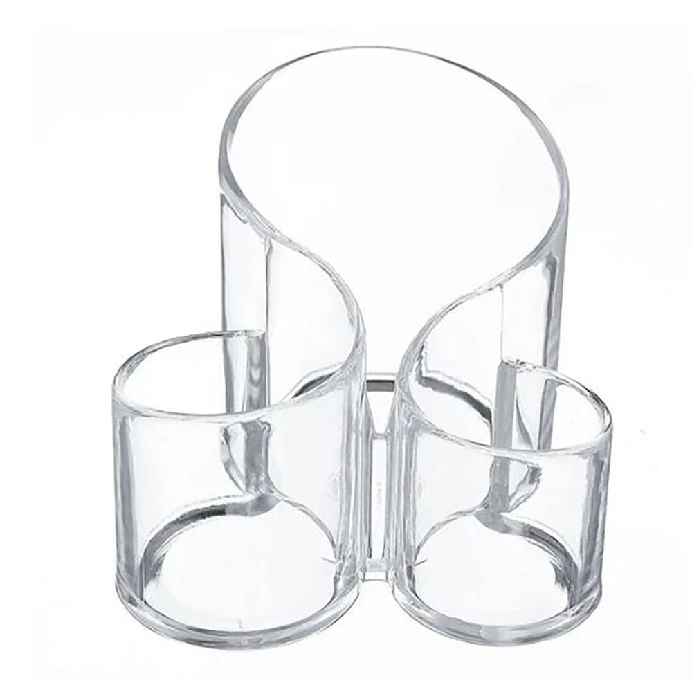 Dare Win Store - Boîte de rangement ronde pour maquillage 3 emplacements - Imagen 1